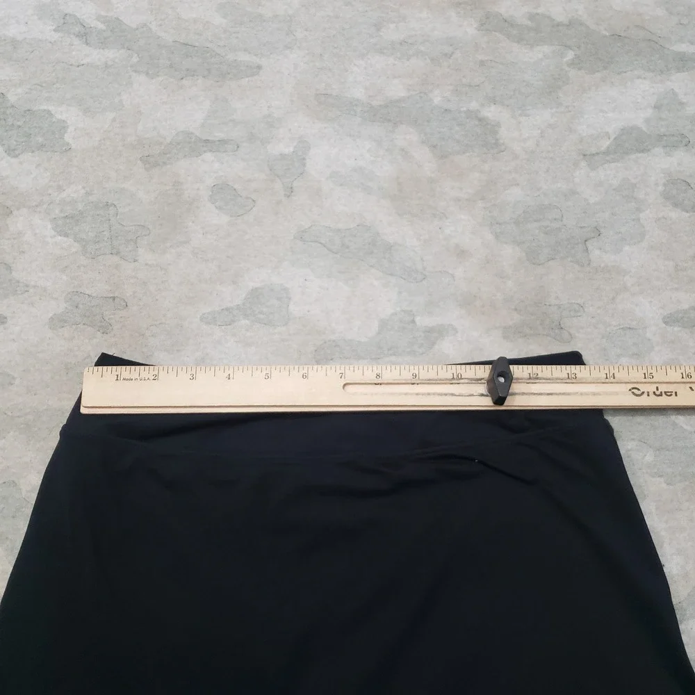 Nike Skort Women Small Black Dri-Fit Tennis Golf Pull On Outdoors Sports